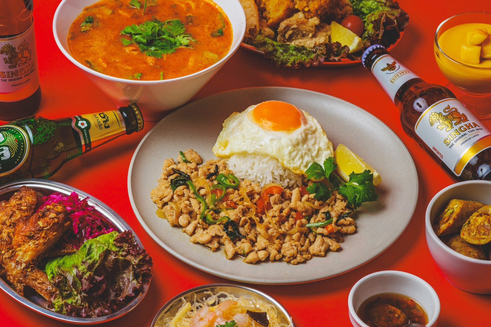 【A】PIZZAの料理